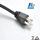 Brazil Standard Power Cord of Three Pins with TUV Marked