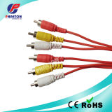 Assembled 3RCA Male to 3RCA Male Audio Video Cable