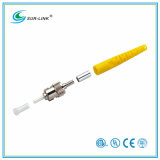 St Type Single Mode Simplex Fo Connector