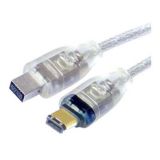 IEEE1394 Fire Cable B to 6 Pin