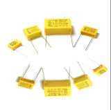 Long Life Reliable Small Yellow 275VAC X2 Metallized Polypropylene Film Capacitor Tmcf19