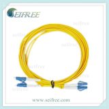 LC Duplex Fiber Optic Cable Patchcord (CATV Telecom)