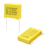 Yellow 0.1UF K 275V Metallized Polypropylene Film X2 Capacitor Tmcf18