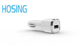 USB Mini Car Charger with 2A OEM Logo for Smartphone