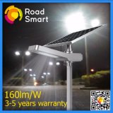 15W-50W Integrated Outdoor Solar Street Light with Adjustable Solar Panel