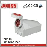 IP67 5p 125A Surface Mounted Industrial Socket