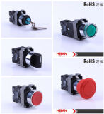 Ce TUV Hby5 Series 22mm 10A/250V Momentary Latching LED Push Button Switch