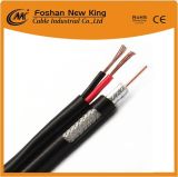 China Factory Rg Series 75 Ohm RG6 with Power Wires (RG6+2DC) of Camera CCTV Cable