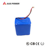 Li-Polymer Power Battery Pack 10ah 3.7V with PTC for Wheelchair