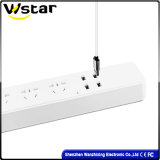 Two Colours European Socket/Switched Socket with 4 Hole Digital