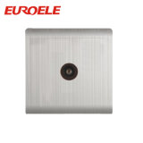 Strong Quality Stainless Steel Material TV and Satellite Socket