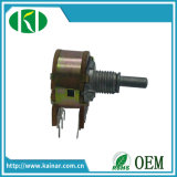 Wh148-1b-2 F4 Metal Shaft Potentiometer with 41 Click