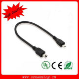 Mini USB Male 5pin to Micro USB Male 5pin Data Charger Cable