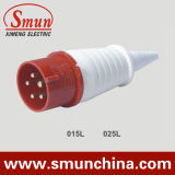 16A 32A 5pin 220V-415V 3p+N+E Industrial Plug and Socket IP44 Red