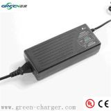 28.8volt 2.8A Smart Car Battery Charger for 25.6V 8cell LiFePO4 Battery with 4 LEDs Battery Meter