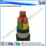 Fire Resistant XLPE Insulated PVC Sheathed Steel Tape Armored Electric Power Cable