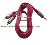 Stereo to 2RCA Cable AV Cable
