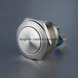 22mm Non-Illuminated Momentary Vandal Resistant Push Button Metal Switch