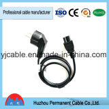 European 2-Pin Power Extension Cord Plug