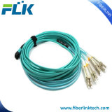8 Cores MPO/MTP-LC Fiber Optic Patch Cord Breakout Cable