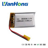 602030pl 300mAh 3.7V Lithium Battery for Bluthtooth/GPS