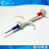 Long Range RFID Tag Animal Microchip with Syringe for Pet Tracking