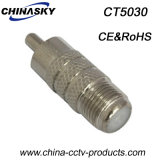 RCA Male to F Female CCTV Connector (CT5030)
