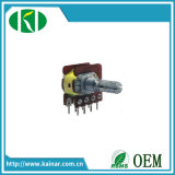 6 Pins Linear Rotary Potentiometer with Dual Gang Wh148-3b-2