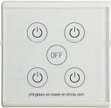 Glass Screen Touch Wall Light Switch for 4 Loads