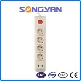Extention Socket Outlet Power Strip with USB Ports Vertical Power Socket