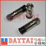 China CATV F Type Rg11 Male Compression Connector