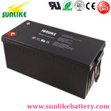 Factory Outlet Rechargeable UPS Deep Cycle Gel Battery 12V200ah