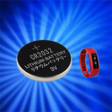 Lithium Button Cell Battery for Fitness Bluetooth Wristwatch