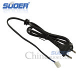 Suoer 1.5m Pure Copper Power Cable with Terminal (B08020146)