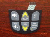 PCB Embossed Membrane Keyboard Switch, Transparent Tactile Membrane Switch