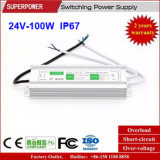 Constant Voltage 24V 100W LED Waterproof Switching Power Supply IP67