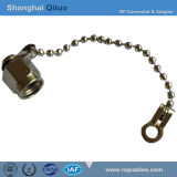 RF Connector SMA Plug with Dust Cap and Chain