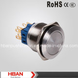 25mm on-off / off-on Vandal Resistant Push Button Switch