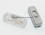 Transparent 304 in Line on off Rocker Switches with Ce, RoHS UL