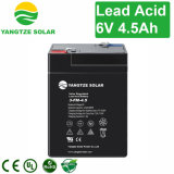 Maintenance Free 6V 4.5ah Rechargeable Battery