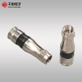 F Rg11 Compression Type Male RF Connector