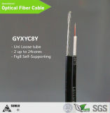 Fiber Optic Cable with Messenger for Aerial (GYXYC8Y)