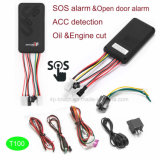 GPS Vehicle Tracker with Voice Monitor and Sos Alarm T100