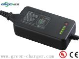 with Battery Meter Battery Charger For11.1V Lithium-Ion/Lipo Battery Charger- Ce / UL Listed