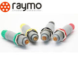 Raymo P Series Electronic Colorful Plastic Connector Push-Pull Selflock Lemos Connector