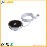 Ce Standard Wireless Charger for Table Desk in Cafe Mobile Phone Wireless Charger