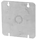 Steel Cover for 4-11/16 in. Square Box, UL Listing