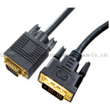 DVI Plug-VGA Plug Cable