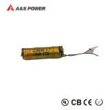 3.7V 130mAh PCM Wires Cylindrical Li-ion Recharge Battery Pack for Beauty Equipment