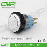 19mm Latching Plastic Power Illuminated Push Button Switch